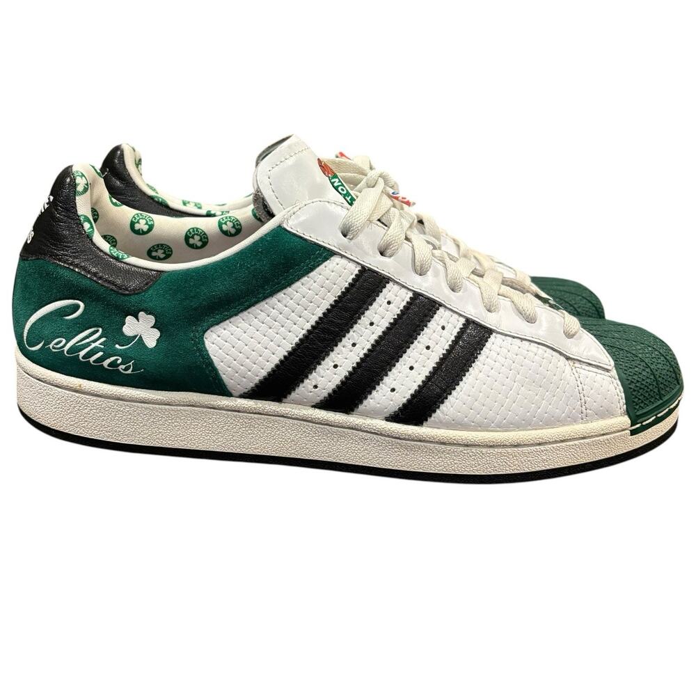 Adidas Superstar Shell Toe Boston Celtics NBA 2007 Championship Men’s 13 014118